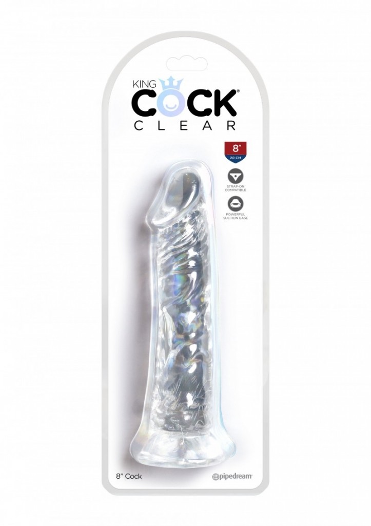 Pipedream King Cock Clear 8
