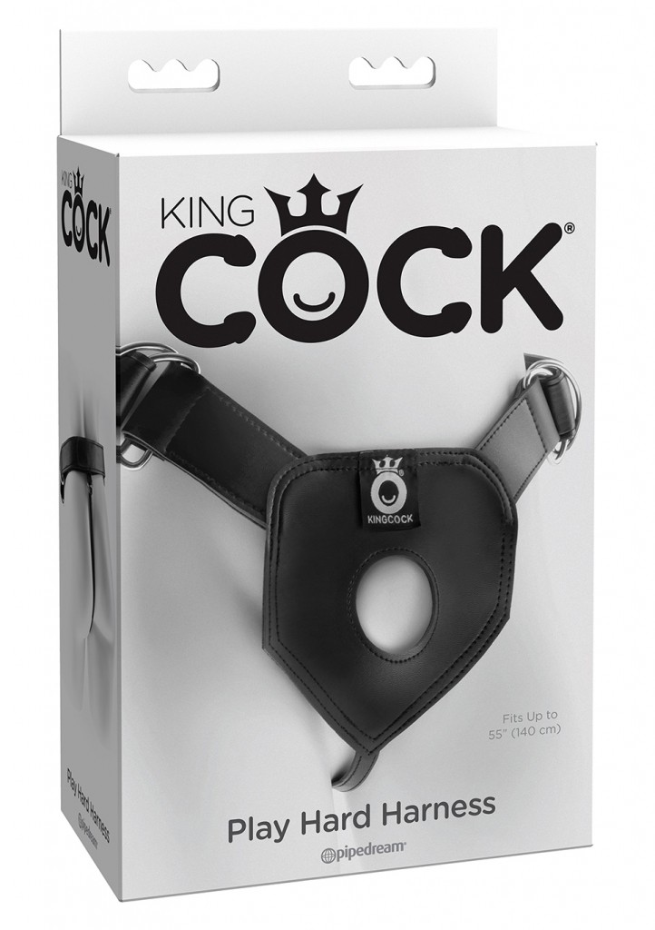 Pipedream King Cock Play Hard Harness připínací postroj