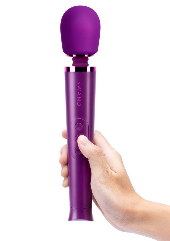 Le Wand Petite Rechargeable Vibrating Massager Purple