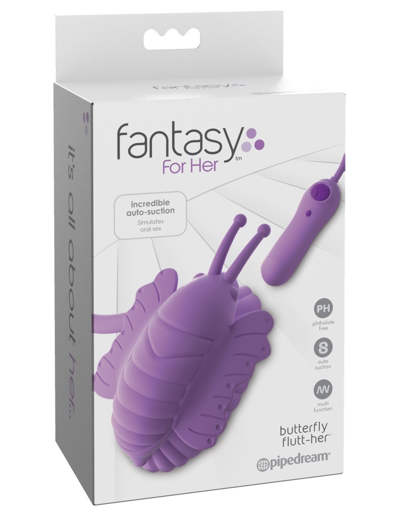Pipedream Fantasy for Her Butterfly Flutt Her purple