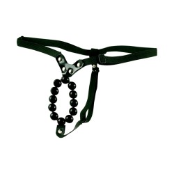 Calexotics Lover´s Thong With Stroker Beads tanga s korálky
