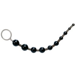 Calexotics X-10 Beads black anální kuličky