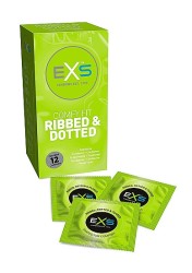 Healthcare - Kondomy EXS Ribbed Dotted And Flared 12 pack
