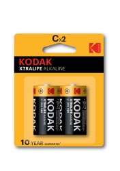 KODAK XTRALIFE alkalická baterie C 2ks blister