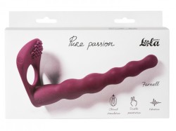 Lola Games Strap-on Pure Passion Farnell Wine Red
