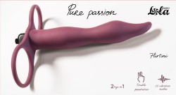 Lola Games Strap-on Pure Passion Flirtini Wine red