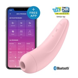 Satisfyer Curvy 2+ Pink stimulátor klitorisu
