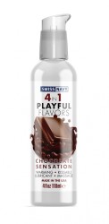 Swiss Navy 4 in 1 Playful Flavors Chocolate Sensation lubrikační gel 118ml