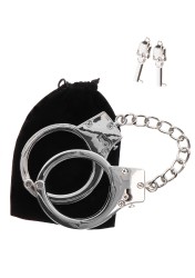 Taboom Silver platen BDSM handcuffs pouta na ruce