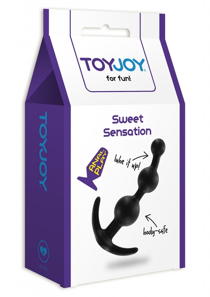 ToyJoy - Anální kuličky Sweet Sensation black