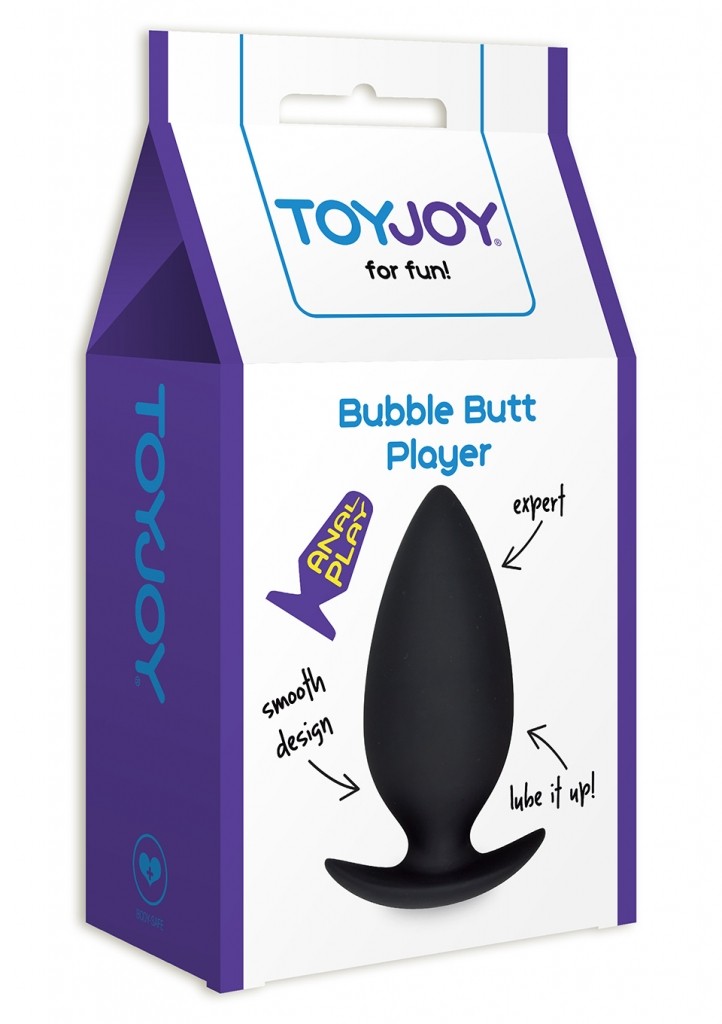 ToyJoy - Anální kolík Bubble Butt Player Expert black