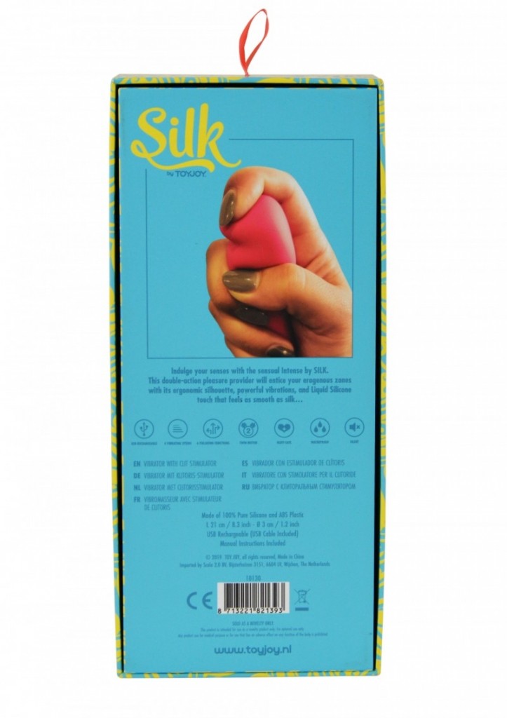ToyJoy Silk Intense Soft Silicone Rabbit pink vibrátor