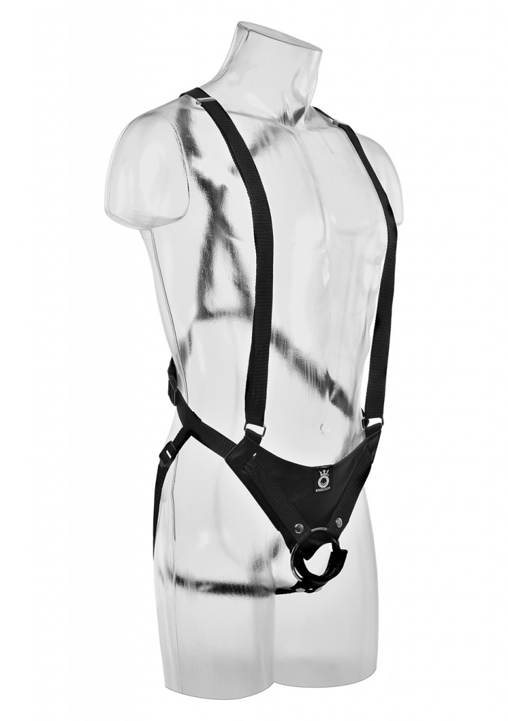 Pipedream King Cock 11 Hollow Strap-On Suspender System