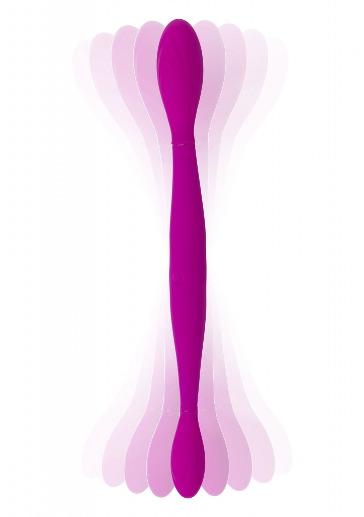 ToyJoy - Dvojitý vibrátor Infinity Double Dildo Pink
