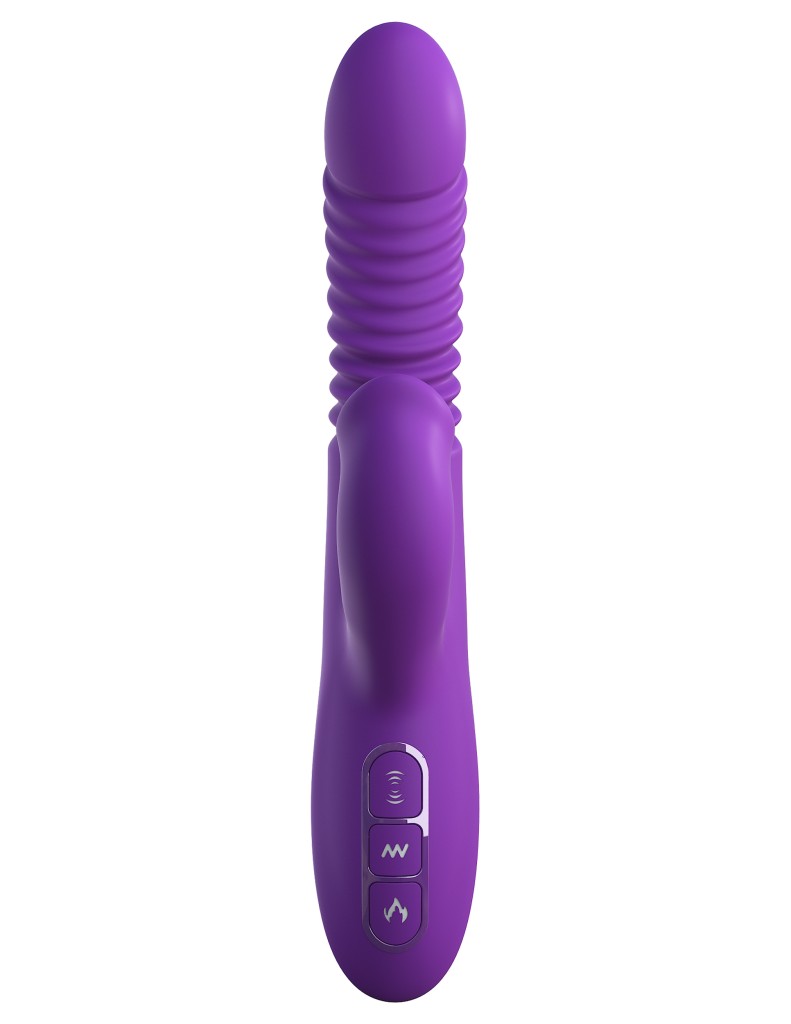 Pipedream - Vibrátor Fantasy for Her Ultimate Thrusting Clit Stimulate purple