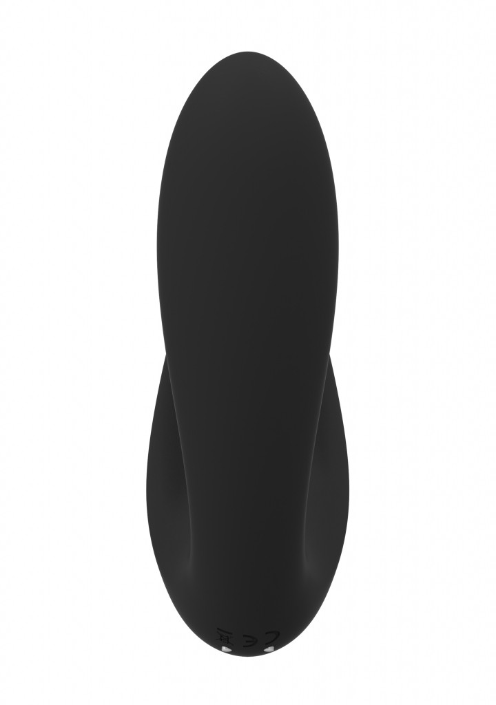 Shots - Irresistible Desirable black vibrátor se stimulátorem klitorisu