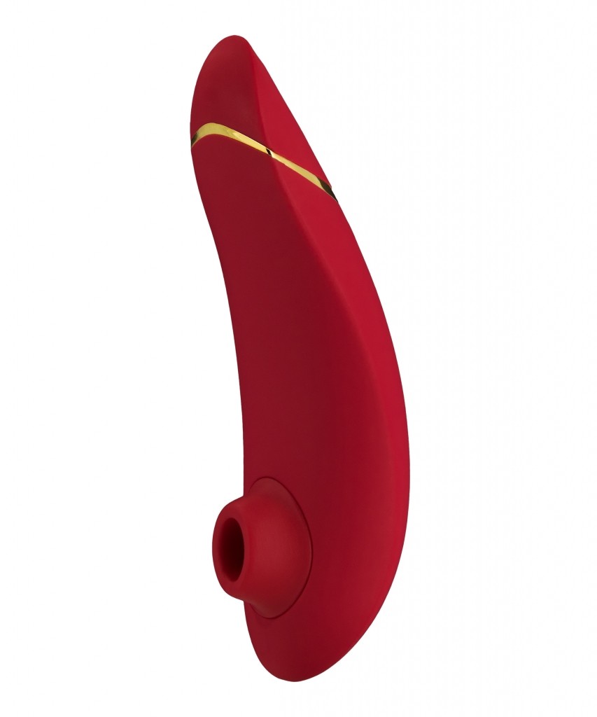 Womanizer Premium Red/Gold stimulátor klitorisu